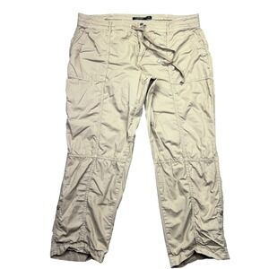 LAUREN Ralph Lauren Khaki Women's Plus Sz 18W Cotton‎ Blend Capri Pants Hiking